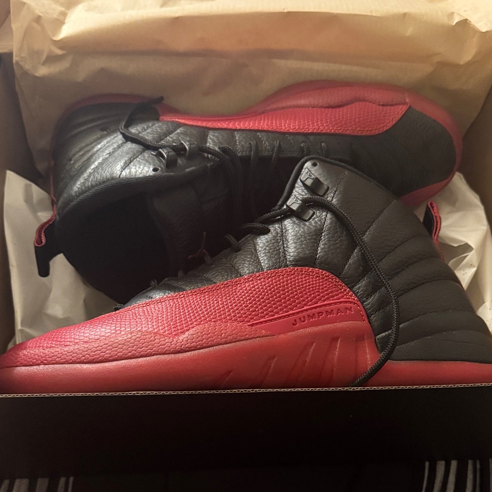 Black and Red Jumpman Sneakers